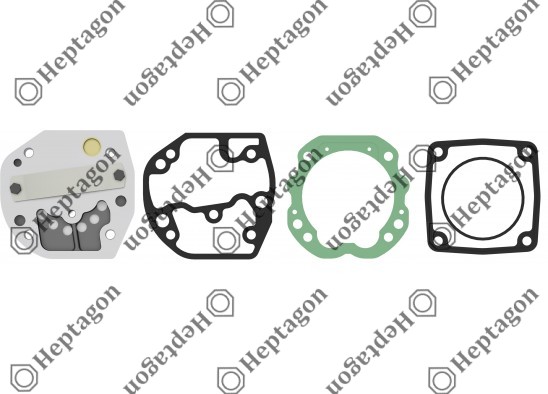 Valve Plate Kit / 9304 700 022