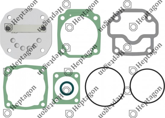 Valve Plate Kit / 9304 700 024