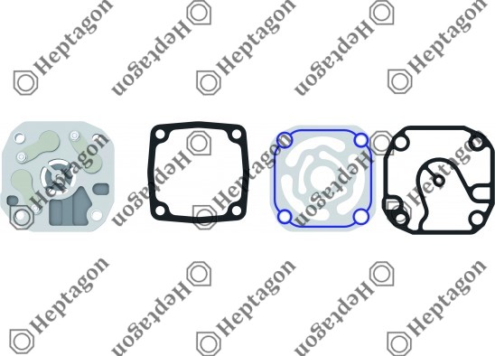 Valve Plate Kit / 9304 700 037