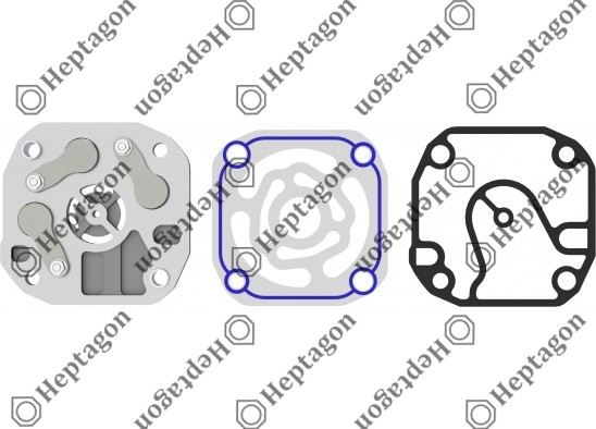 Valve Plate Kit / 9304 700 039