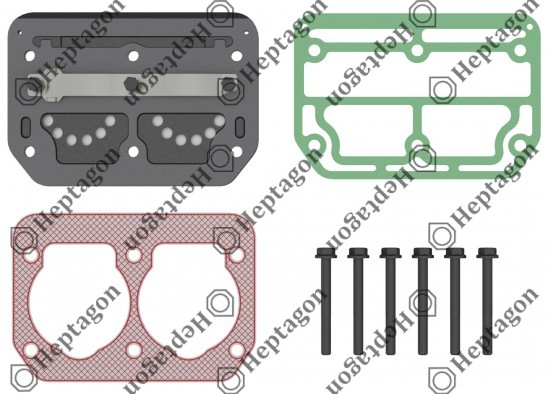 Valve Plate Kit / 9304 700 054