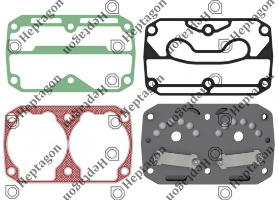 Valve Plate Kit / 9304 700 057