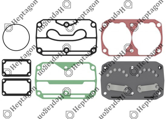 Valve Plate Kit / 9304 700 058