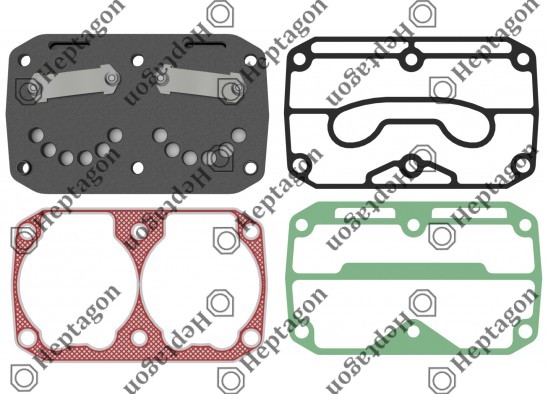 Valve Plate Kit / 9304 700 060