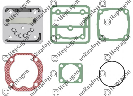 Valve Plate Kit / 9304 700 062