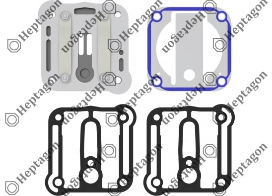 Valve Plate Kit / 9304 700 077