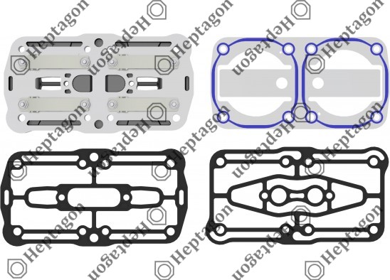 Valve Plate Kit / 9304 700 079