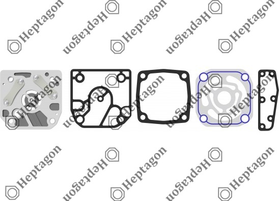 Valve Plate Kit / 9304 700 080