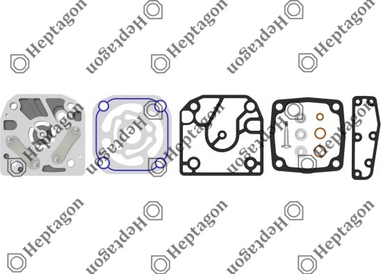 Valve Plate Kit / 9304 700 081