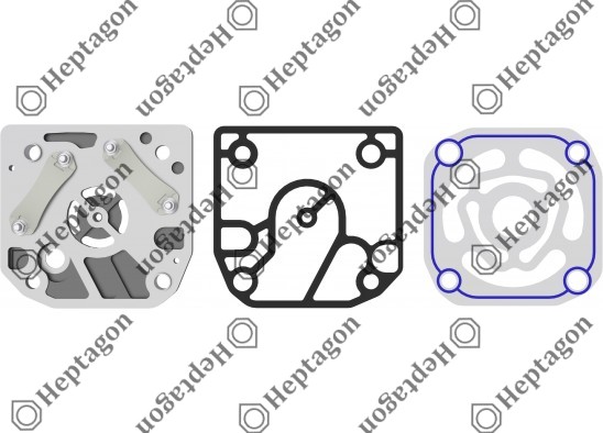 Valve Plate Kit / 9304 700 082