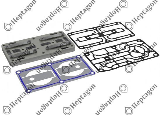 Valve Plate Kit / 9304 700 083