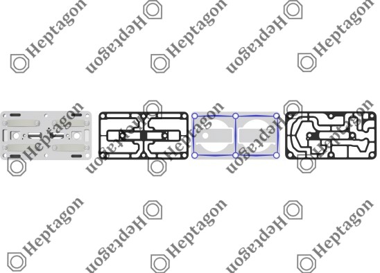 Valve Plate Kit / 9304 700 101