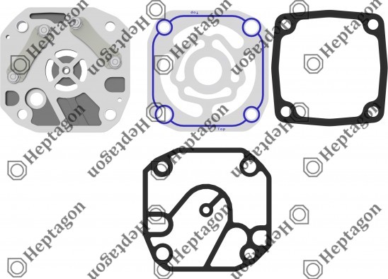 Valve Plate Kit / 9304 700 108