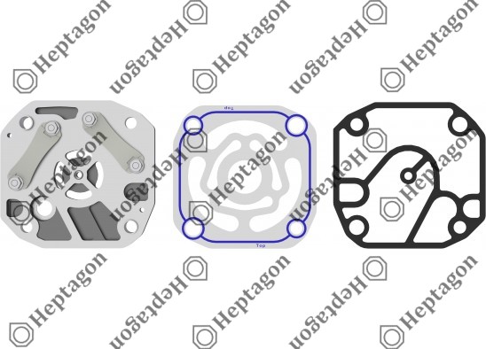 Valve Plate Kit / 9304 700 110