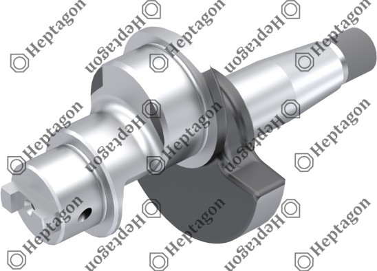 Crankshaft / 9304 740 001