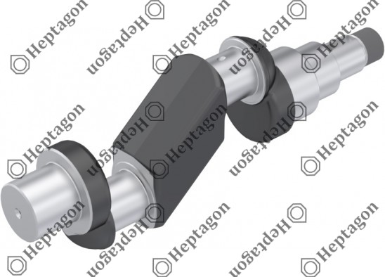 Crankshaft / 9304 740 012