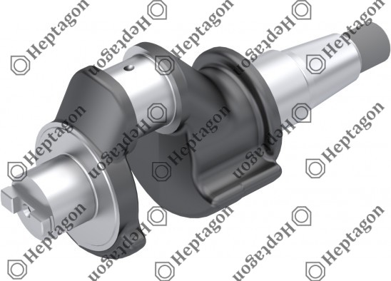 Crankshaft / 9304 740 024