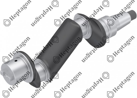 Crankshaft / 9304 740 043