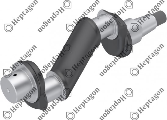 Crankshaft / 9304 740 094