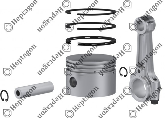 Connecting Rod & Piston / 9304 790 006