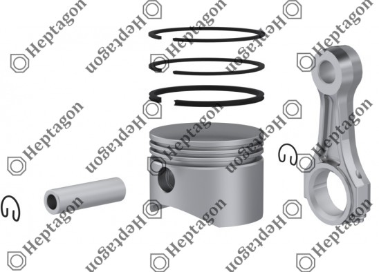 Connecting Rod & Piston / 9304 790 008