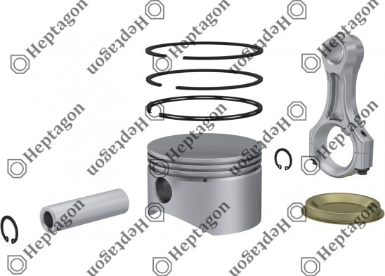 Connecting Rod & Piston / 9304 790 010