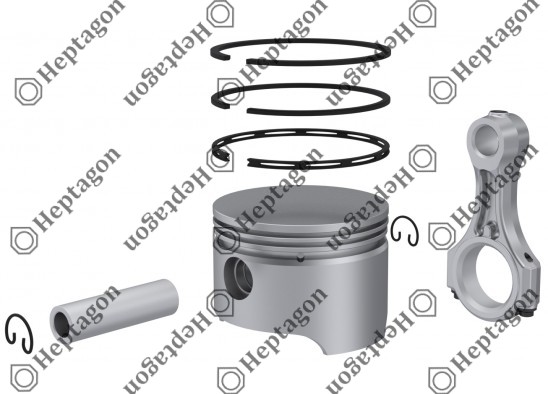 Connecting Rod & Piston / 9304 790 012