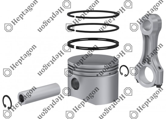 Connecting Rod & Piston / 9304 790 013