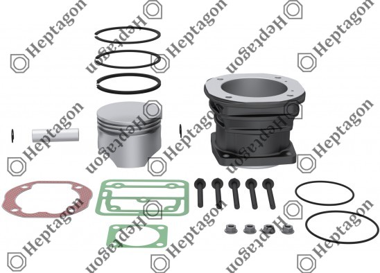 Cylinder Liner Set / 9304 830 010