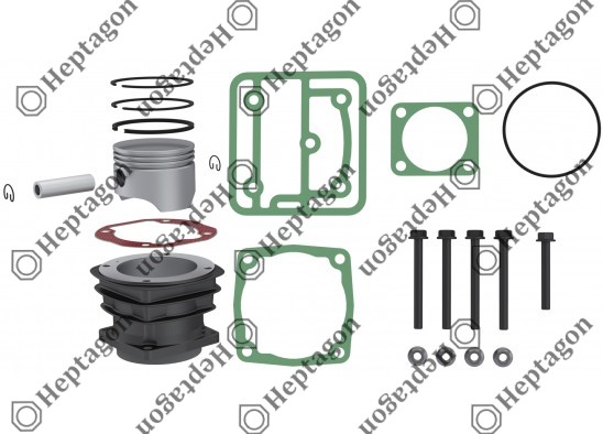 Cylinder Liner Set / 9304 830 012