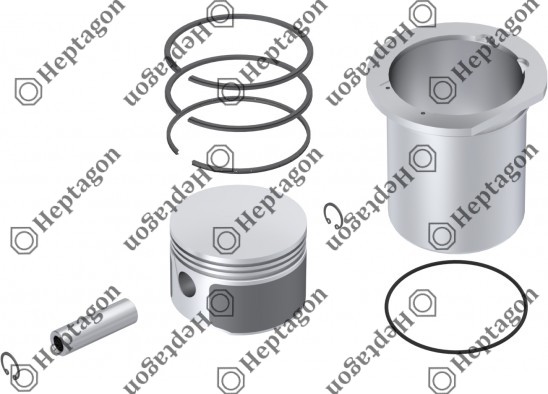 Cylinder Liner Set (Ø92.00 mm) / 9304 830 028