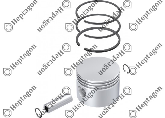 Piston & Ring Ø90.00 mm / 9304 850 016