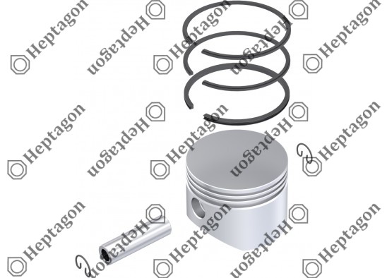 Piston & Ring Ø88.00 mm / 9304 850 021