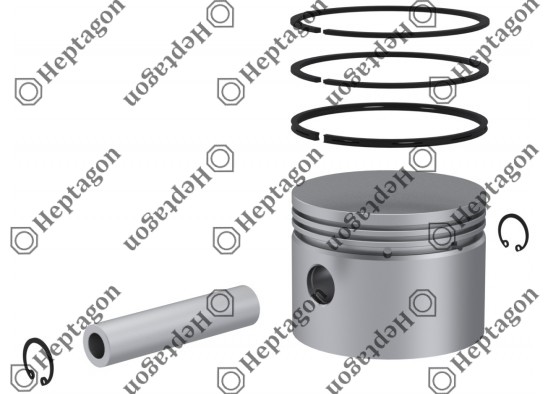 Piston & Ring Ø100.25 mm / 9304 850 047