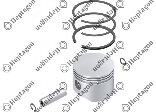 Piston & Ring Ø75.00 mm / 9304 850 056