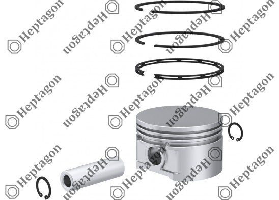 Piston & Ring Ø85.25 mm / 9304 850 062