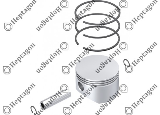 Piston & Ring Ø86.00 mm / 9304 850 086