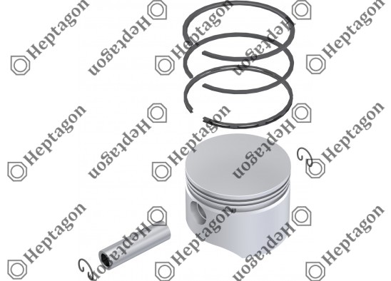 Piston & Ring Ø92.00 mm / 9304 850 091