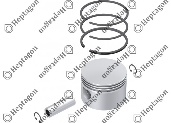 Piston & Ring Ø90.25 mm / 9304 850 113