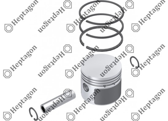 Piston & Ring Ø60.00 mm / 9304 850 127