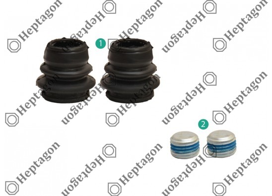 CALIPER PIN REPAIR KIT / 9404 181 045 / MERITOR : SP8566