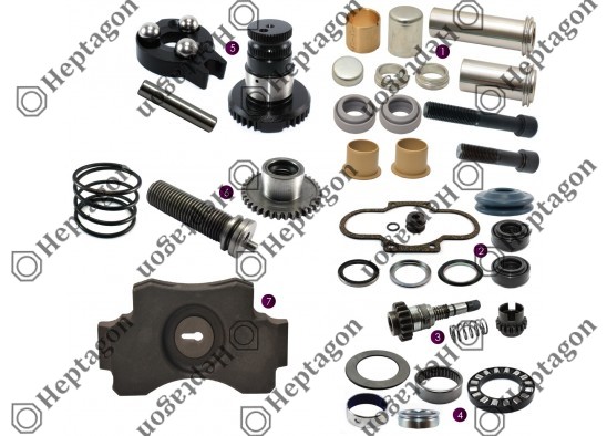 ADJUSTING MECHANISM SET RIGHT / 2004 140 150