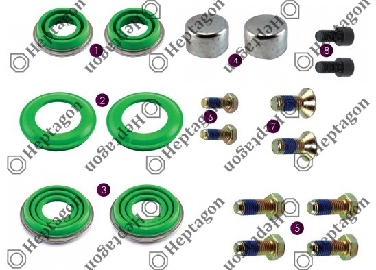 BOOT & BOLT REPAIR KIT / 2004 140 495