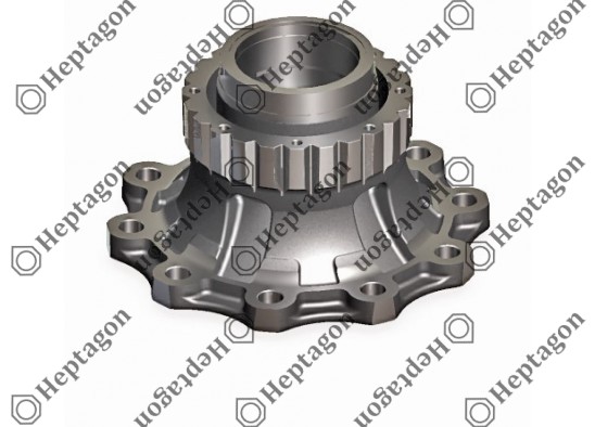 XF-CF WHEEL HUB / 1001 461 006 / 85111792
,  85105692
,  3989919
,  3099341
,  20534900