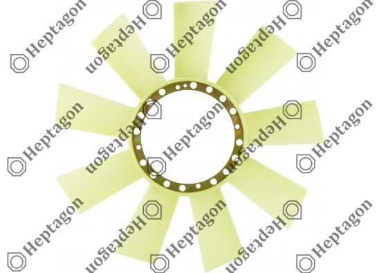 OM 901-902-903 FAN BLADE / 4000 561 021