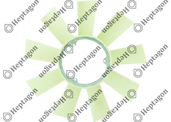 OM 901-902-903 FAN BLADE / 4000 561 022