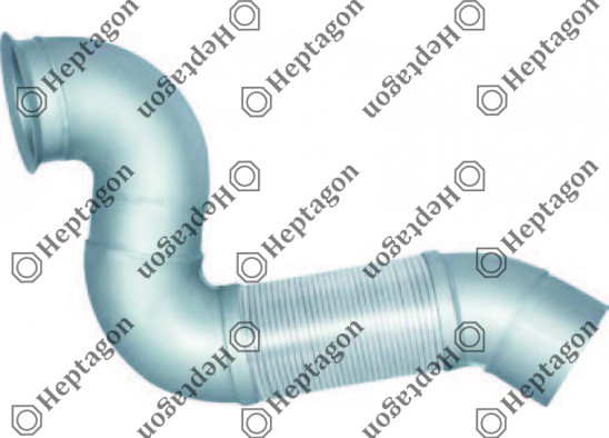 Exhaust Flexible Pipe / 4000 750 007 / 9424902819