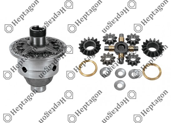 Big Differential Case - Middle Neck (Complete) / 4001 230 010 / 3463530506,  3463502127