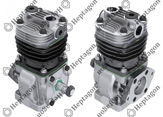Single Cylinder Compressor Ø75 mm - 155 CC - Stroke 35 mm / 4001 341 037