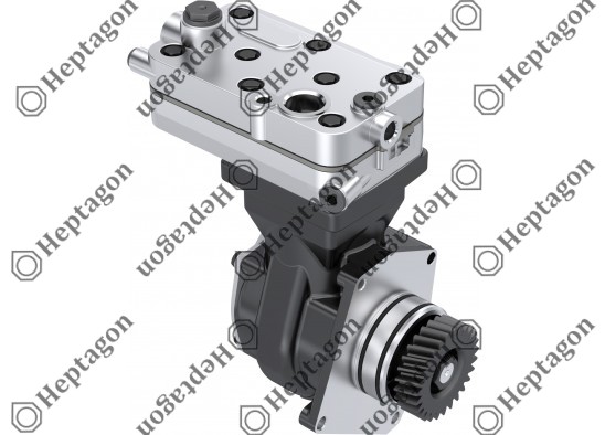Single Cylinder Compressor Ø85 mm - 352 CC - Stroke 62 mm / 4001 341 048